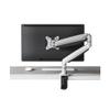 Arm Monitor, Aluminum Monitor Arm Stand, Single Monitor Desk Mount for 13-32" Screens, Adjustable Gas Spring Monitor Arm with Tilt, Swivel, Rotation, VESA 75/100mm Monitor Arm Stand Adjustable view 1