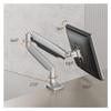 Arm Monitor, Aluminum Monitor Arm Stand, Single Monitor Desk Mount for 13-32" Screens, Adjustable Gas Spring Monitor Arm with Tilt, Swivel, Rotation, VESA 75/100mm Monitor Arm Stand Adjustable view 3