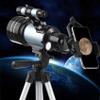 Adult Kids s for Astronomy,70mm Refractor with Tripod & Finder Scope,Low Light NightHD,with Smartphone Adapter and Moon Filter view 1