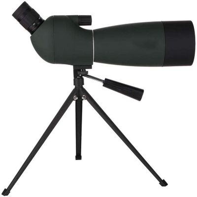 Outdoor Bird Mirror Single Cylinder Zoom 25-75X70 High Magnification HD Target Mirror with Tripod for Framing, Bird Watching and Other Observation Scenarios