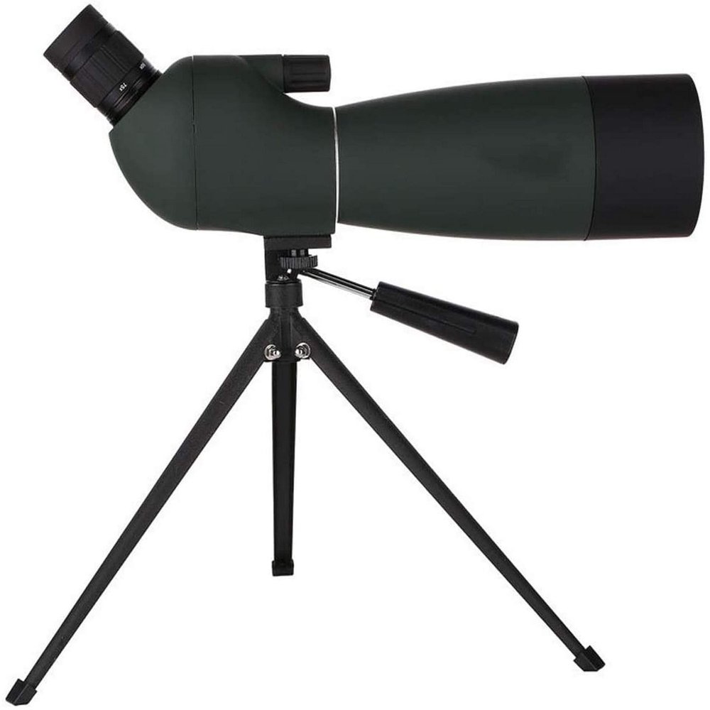 Outdoor Bird Mirror Single Cylinder Zoom 25-75X70 High Magnification HD Target Mirror with Tripod for Framing, Bird Watching and Other Observation Scenarios