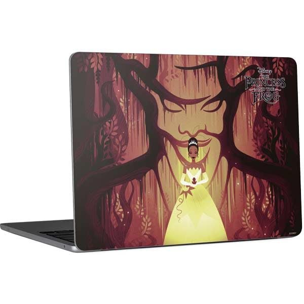 Skinit Decal Laptop Skin Compatible with MacBook Air 13in M4 (2025) - Officially Licensed Disney Princess and The Frog Tiana and Dr. Facilier Design