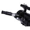 110mm Large Reflector for Beginners Adults, 500X Monoscope Space Astronomical Reflector s with Height Adjustable Aluminum Tripod,Black view 3