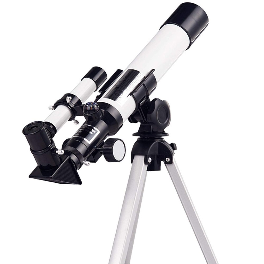 , 40mm Aperture 400mm AZ Mount Astronomical Refracting Adjustable Tripod for Beginners and Kids,The Best Astronomy Gift