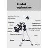, 40mm Aperture 400mm AZ Mount Astronomical Refracting Adjustable Tripod for Beginners and Kids,The Best Astronomy Gift view 3
