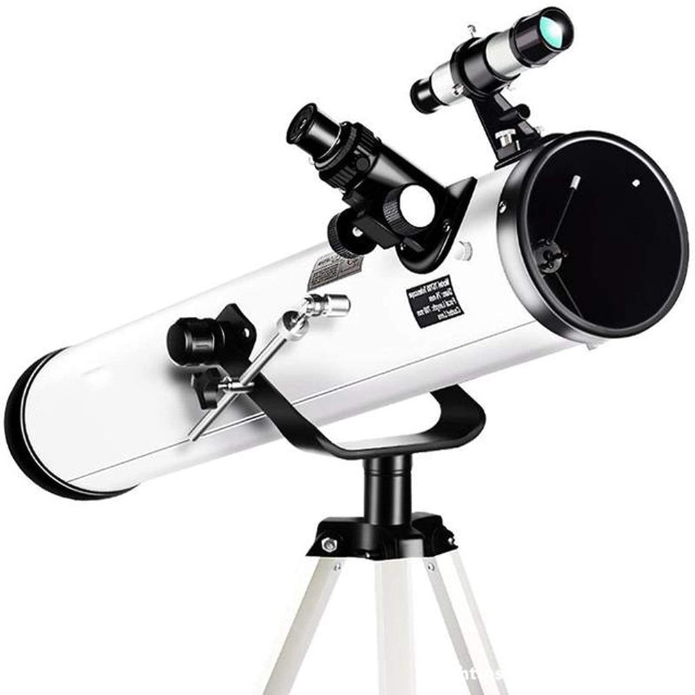 76mm Refractor with Tripod & Finder Scope,Best s Planets,Beginner Refracting Astronomy,Low Light Night Vision Waterproof HD Double The Comfor