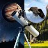 76mm Refractor with Tripod & Finder Scope,Best s Planets,Beginner Refracting Astronomy,Low Light Night Vision Waterproof HD Double The Comfor view 3