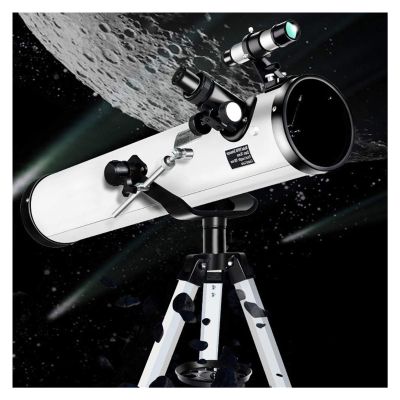 114mm s for Astronomy Beginners,Astronomical,Portable Travel for Beginners,s and Adult with Aluminum Telescopic Bracket G