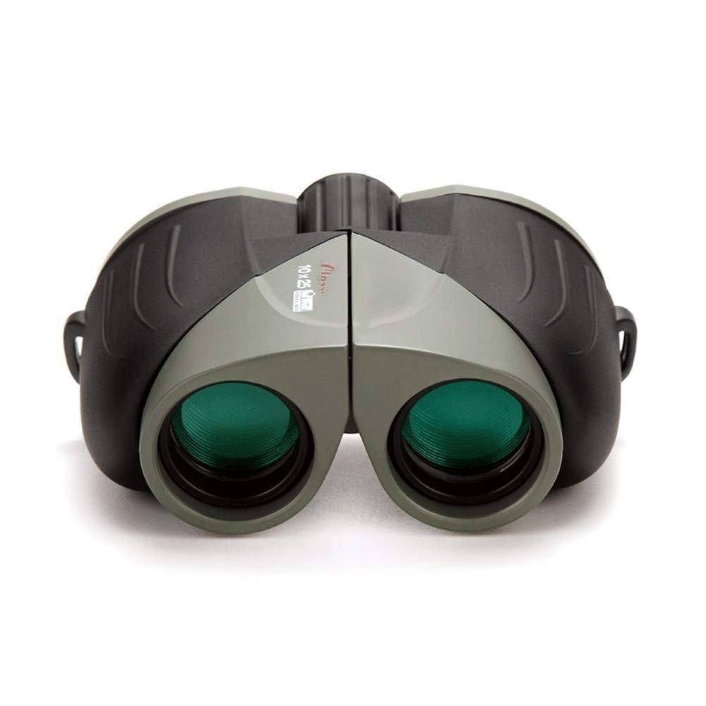10X25 HD Wide Vision 100% Optical Binoculars Compact High Optical Lens Outdoor Tourism Camping