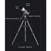 Bird Watching for Beginners 80mm Aperture 900mm Portable Astronomical s with Smartphone Adapter view 2