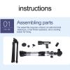 for Kids Astronomy Beginners, with Tripod, Astronomical Refracting, with 3 Magnification Eyepieces, 2021 Gifts view 4