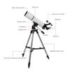 Astronomical for s 80Mm Aperture 500Mm Focal Length 3X Refractor Magnificatio view 4