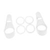 GLEAVI 1set Car Audio Speaker Mounting Spacer Kit Frequency Divider Bracket for Easy Installation Compatible Car Models Sturdy Loudspeaker Trim Adapter view 1