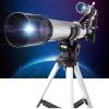 Adult Kids s for Astronomy,400mm Focal Length 90X Magnification Scope Refractor s,Tripod & Finder Scope, with Clear Weak Light Vision view 4