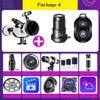 114 Mm Aperture 700mm AZ Mount Astronomical Reflectors Adjustable, Portable s with Phone Adapter view 2