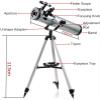 ,76Mm Aperture Mount Astronomical Refracting Adjustable Portable Travel s with Phone Adapter Ideal for Beginners view 2