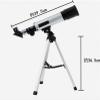 , 50Mm Astronomy for Beginners Adults and Kids Refractor 360Mm Focal Length Compact Smartphone Adapter and Portable Watching The Moon view 2