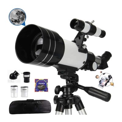 s for Kids, Scope for Kids Beginners 70Mm Aperture 400Mm with Tripod Eyepiece Finder and Smartphone Adapter