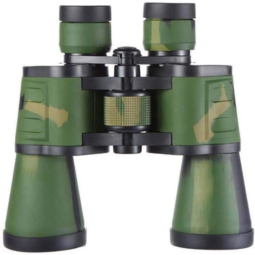 10X50 Binoculars for Adult, FMC Broadband Green Film Binoculars, Waterproof Metal Body Non-Slip Design, Outdoor Hunting Travel