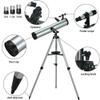 76Mm Aperture 700MM, Reflector for Beginners with 3 Eyepieces H20mm H12.5Mm H4mm, Great for Children to Explore Space Moon Star view 4
