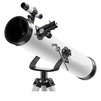 114mm Reflective with Tripod & Planetary Mirror for Kids & Astronomy Beginners, Portable with 3 Magnification Eyepieces