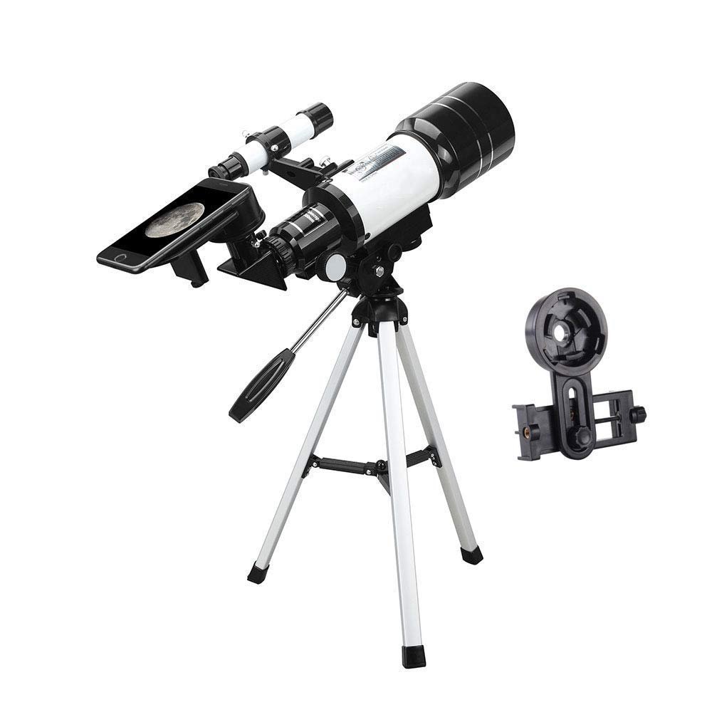 , Astronomical Refractor with Smartphone Mount and an Tripod 15-140X Reflector Ideal for BeginnersScope to Observe Moon Planet
