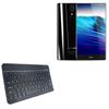 BoxWave Keyboard Compatible with Umidigi Crystal - SlimKeys Bluetooth Keyboard, Portable Thin with Chiclet-Style Keys - Jet Black view 1