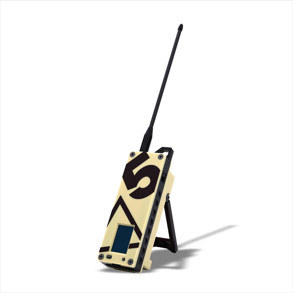 SpecFive Trekker Delta Meshtastic LoRa GPS Communicator Long-Range Off-Grid Radio for Secure Messaging, No Cell Service Needed, Ideal for Emergency, Hiking, Tactical & Survival Use (Desert Sand)
