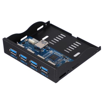 Angoily USB Front Panel Multi-Functional Hub for Computer Port USB Accessory Easy Installation High-Speed Data Transfer Upgrade for Chassis Pin Socket
