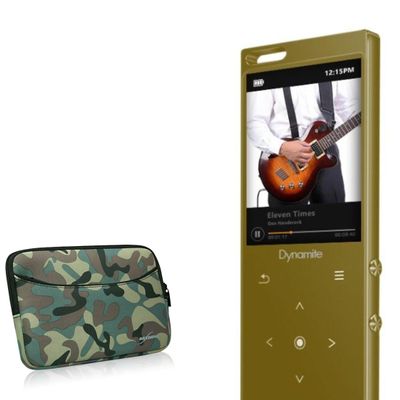 BoxWave Case Compatible with Samvix Dynamite 8GB Sport - Camouflage Suit with Pocket, Neoprene Camo Suit Zipper Pocket for Storage