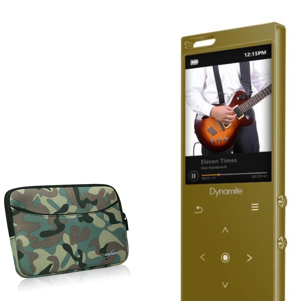 BoxWave Case Compatible with Samvix Dynamite 8GB Sport - Camouflage Suit with Pocket, Neoprene Camo Suit Zipper Pocket for Storage