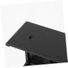 TEHAUX 1set Desk Laptop Holder Bracket Sturdy Storage Mount for Keyboard and Devices Space-Saving Design Easy Installation for Home Office Use Black view 2