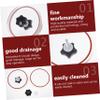 balacoo 1pc Record Label Saver Vinyl Record Clamp Protector Cleaning Supplies Ergonomic Handle Compact Storage view 3