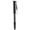 C 333 Carbon Fiber DSLR Camera Monopod, Lightweight Telescopic Portable Tripod, Quick Locking System, 5 Section Foldable to 45cm, Extends to 165cm, Load 10kg, with Carrying view 1