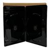 USDISC Blu-ray Cases Standard 11mm, Double 2 Disc, Glossy Black, Pack of 10 view 1