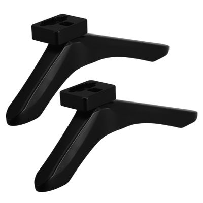 DONFAMDS 1pair Tv Pedestal Replacement Legs Adjustable Tabletop Base Bracket for Monitors Elegant and Stable Stand for Televisions Easy Installation Tv Stand Legs