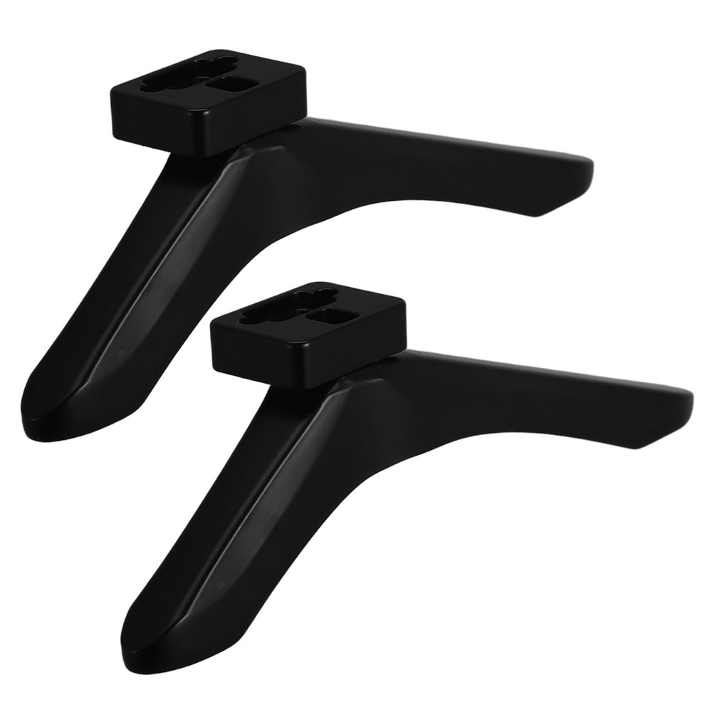 DONFAMDS 1pair Tv Pedestal Replacement Legs Adjustable Tabletop Base Bracket for Monitors Elegant and Stable Stand for Televisions Easy Installation Tv Stand Legs
