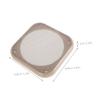 FUNOMOCYA Square Speaker Grill Cover Car Horn Cover Modern Aesthetic Car Audio Grill Easy Install view 2