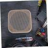 FUNOMOCYA Square Speaker Grill Cover Car Horn Cover Modern Aesthetic Car Audio Grill Easy Install view 4