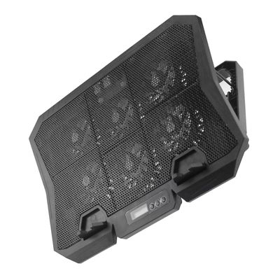 DIYEAH Laptop Cooling Pad Quiet Fans Height USB Port Compatible Laptops up to Portable Cooling System for Gaming and Work