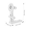 TEHAUX No Drill Security Camera Mount Bracket Rotatable Indoor/Outdoor Monitor Holder Compatible Blink and Other Models view 4