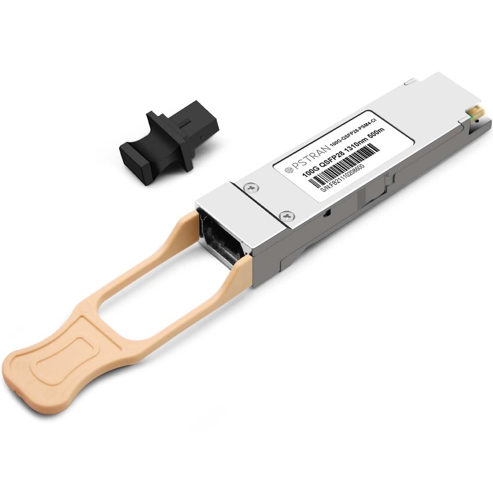 OPSTRAN 100GBASE-PSM4 QSFP28 Optical Transceiver Module Compatible with D-Link DEM-Q28X01Q-PIR4 100G 1310nm 500m DDM MPO-12/APC SMF