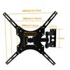 Yuarisx Tilt Swivel TV Wall Mount Full Motion Articulating Bracket for Most 26 30 32 35 37 40 42 45 46 47 50", Some up to 52" 55" Plasma LCD LED Flat Panel Screen TV with VESA up to 400x 400mm view 3