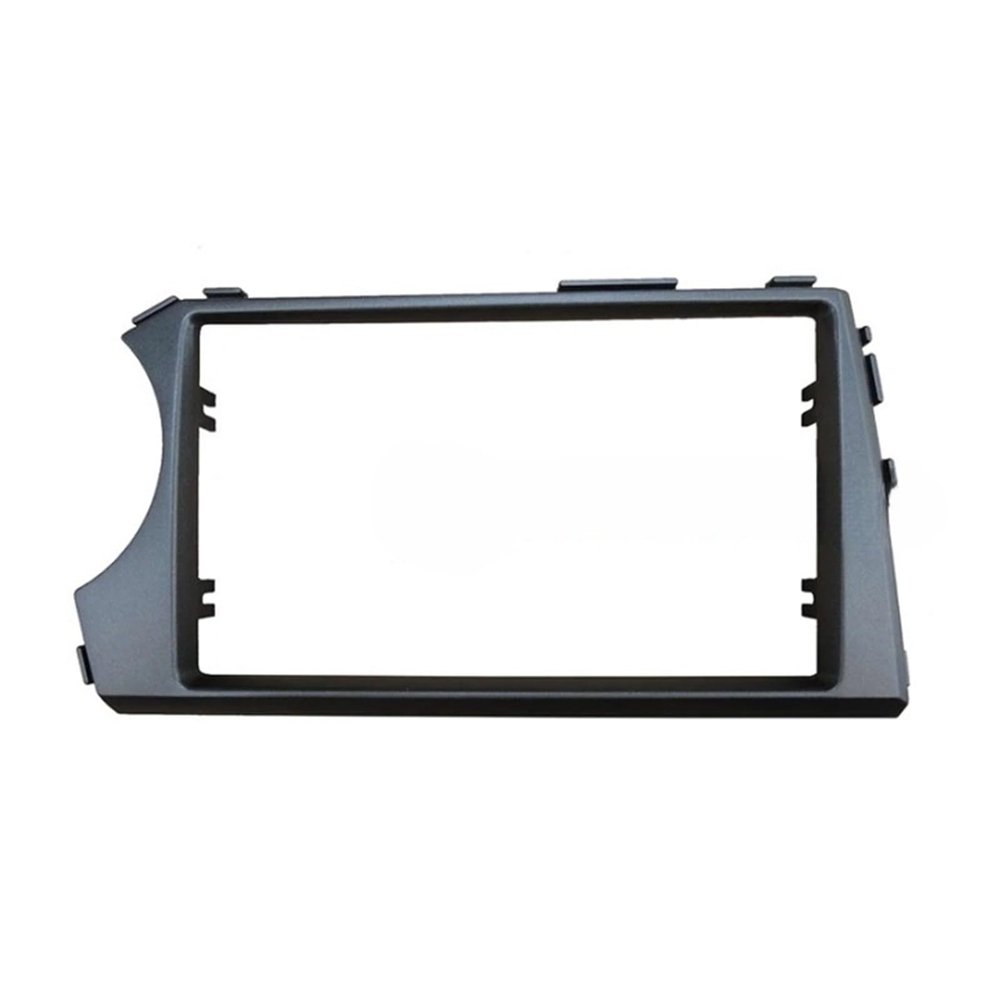 AAAQMGIH Car Facia Compatible for SsangYong Actyon Action Sports Kyron 2005+ Radio DVD Stereo CD Panel Dash Kit Trim Fascia Face Plate Bezel Console(Left Hand)