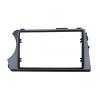 AAAQMGIH Car Facia Compatible for SsangYong Actyon Action Sports Kyron 2005+ Radio DVD Stereo CD Panel Dash Kit Trim Fascia Face Plate Bezel Console(Left Hand) view 2