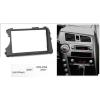 AAAQMGIH Car Facia Compatible for SsangYong Actyon Action Sports Kyron 2005+ Radio DVD Stereo CD Panel Dash Kit Trim Fascia Face Plate Bezel Console(Left Hand) view 3