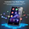 128GB MP3 Player with Bluetooth and WiFi, Android 14, 4GB RAM Portable HiFi Lossless, MP3 & MP4 Player for Kids with 4" Touchscreen, Music Player with Spotify, Amazon Music, Pandora, Play Store, Black view 3