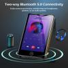 128GB MP3 Player with Bluetooth and WiFi, Android 14, 4GB RAM Portable HiFi Lossless, MP3 & MP4 Player for Kids with 4" Touchscreen, Music Player with Spotify, Amazon Music, Pandora, Play Store, Black view 4