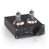 Phono Preamplifier for Turntable Phonograph Preamplifier Mini Stereo Audio HiFi Tube Amplifier Box X2 Suitable for DIY(With 5654W tubes) view 2