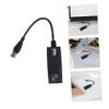 DIYEAH 1000m USB to Ethernet Adapter Gigabit Network - -Speed No Driver Needed view 4
